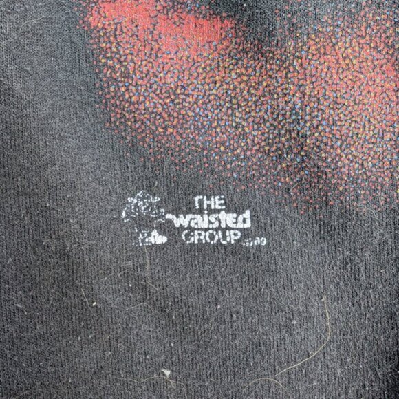 Vintage 90s Tough Hombre Big Rig Trucker Sweatshirt Quest Sportswear XL - Picture 3 of 8